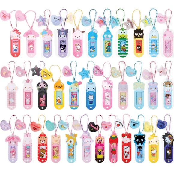 ✅Sanrio Name Tag Keychain Pekkle with Star - Picture 2 of 3